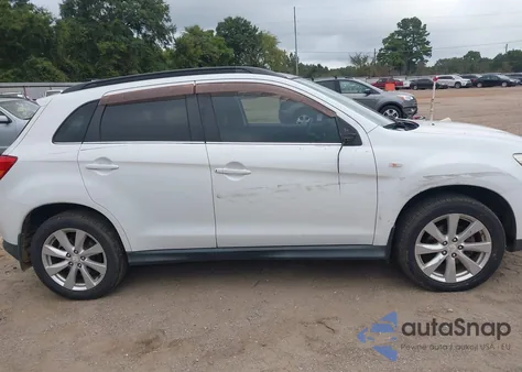 2013 Mitsubishi Outlander Sport Se from USA, damaged, VIN 4A4AR4AUXDE010362